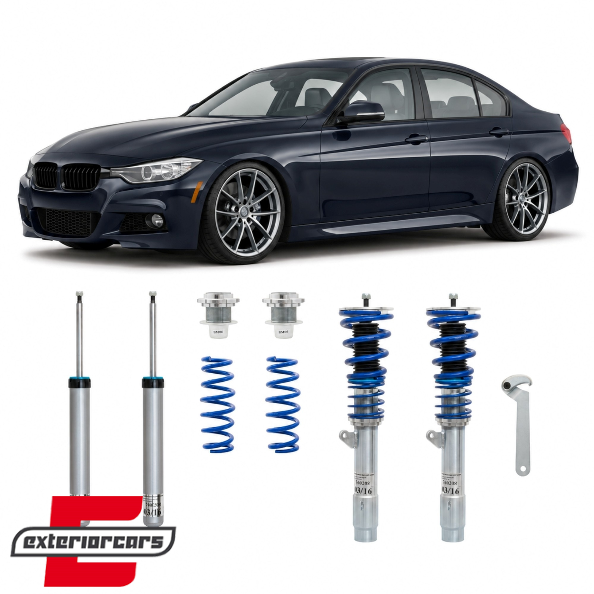 Gewinde JOM BlueLine / BMW serije 3 F30 F31 limuzina + karavan (2012-2019) - Slika 3
