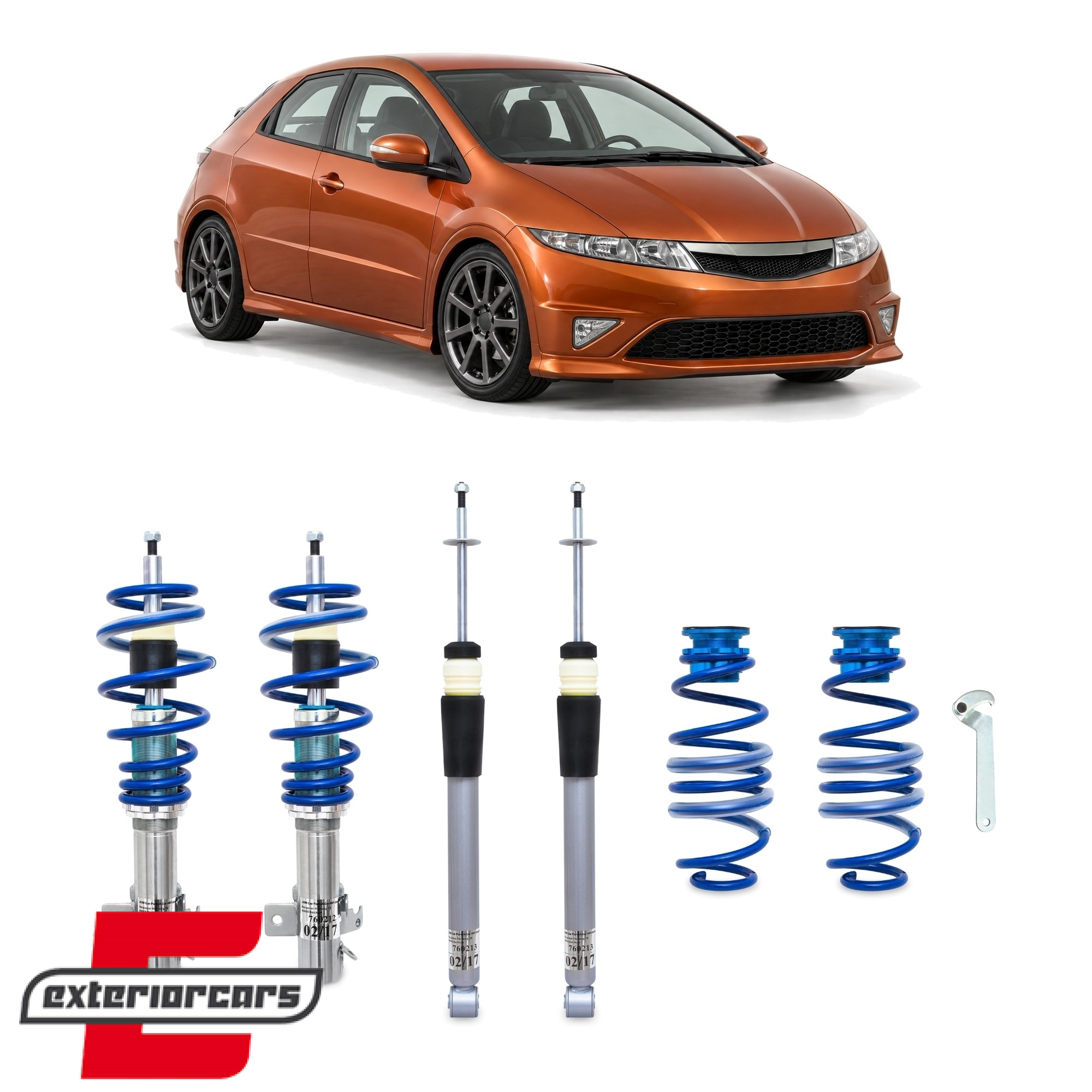 Gewinde JOM BlueLine / Honda Civic (2005-2011) - Slika 2