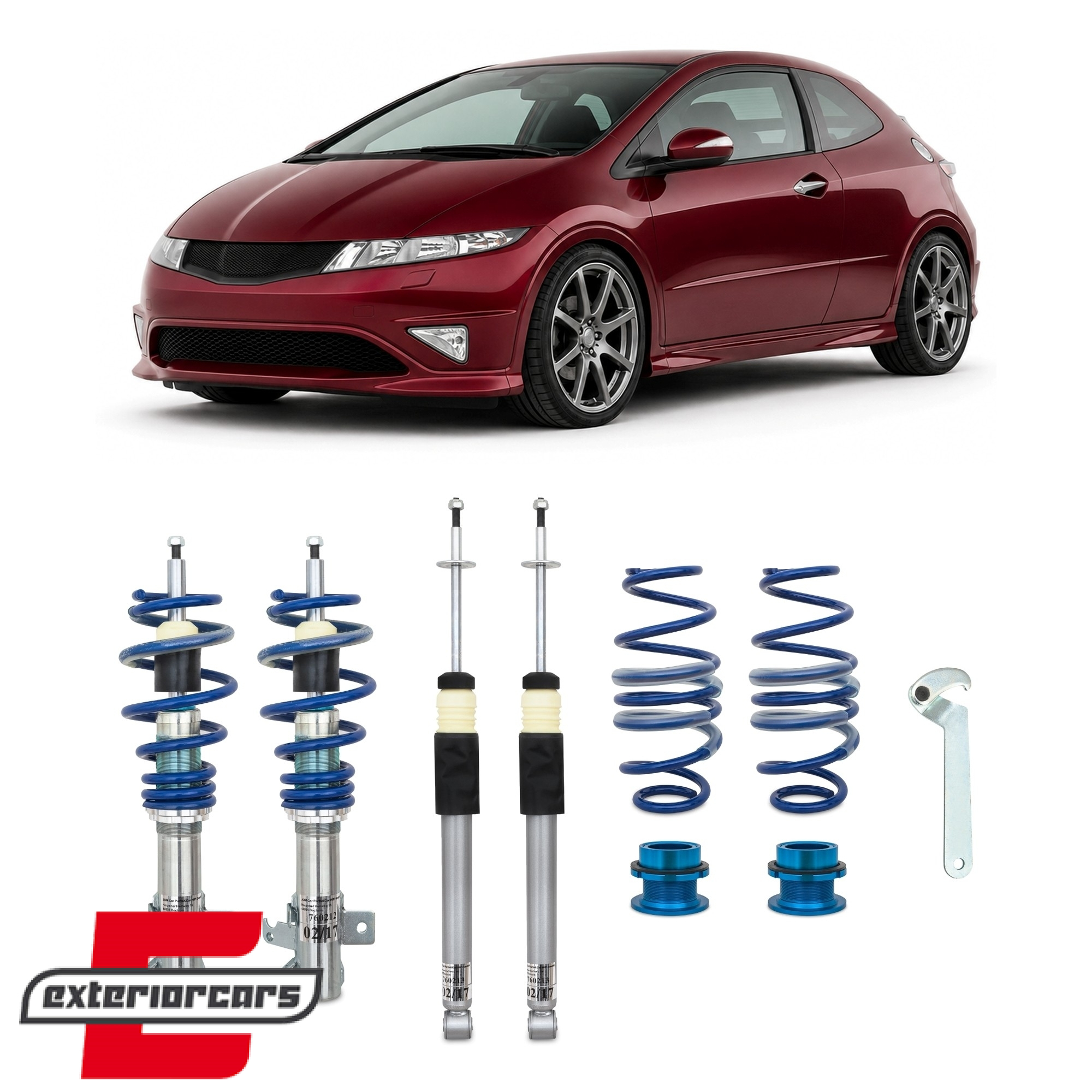 Gewinde JOM BlueLine / Honda Civic (2005-2011) - Slika 2