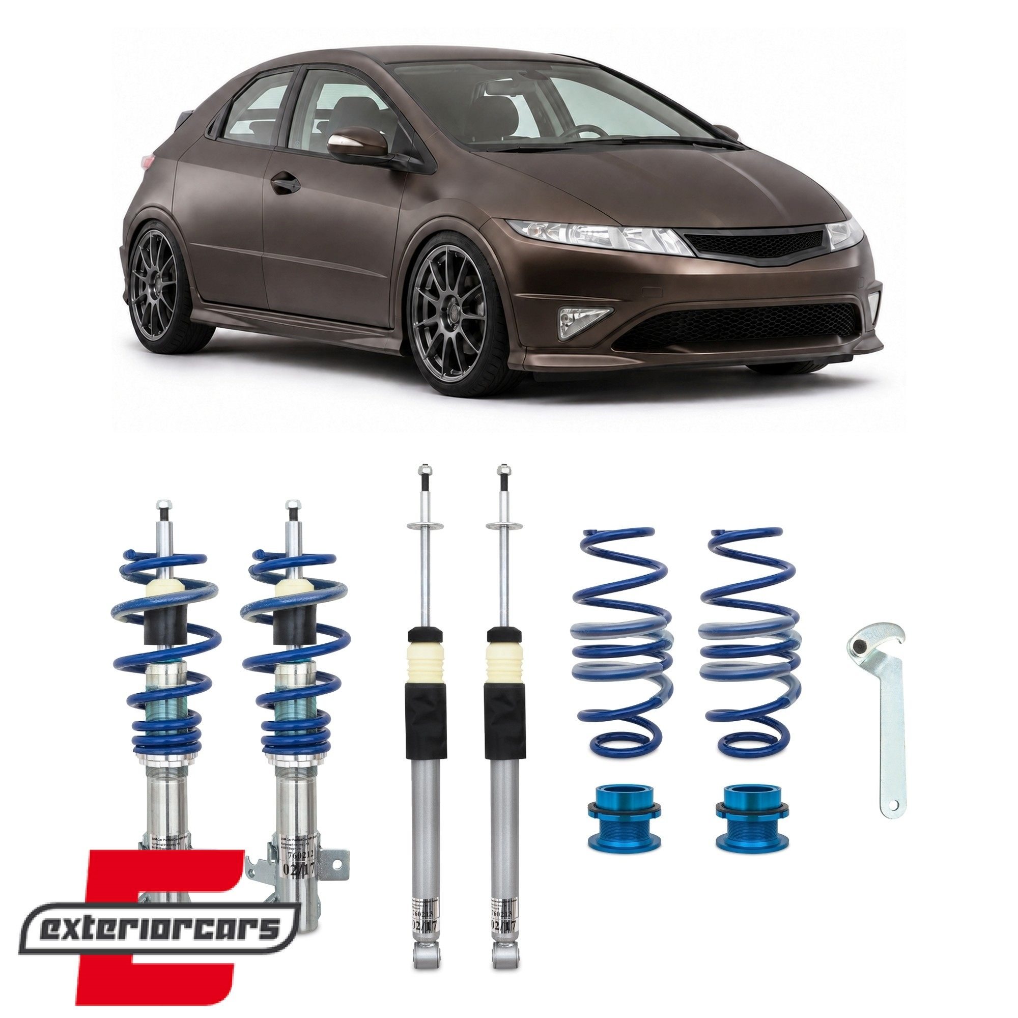 Gewinde JOM BlueLine / Honda Civic (2005-2011) - Slika 4