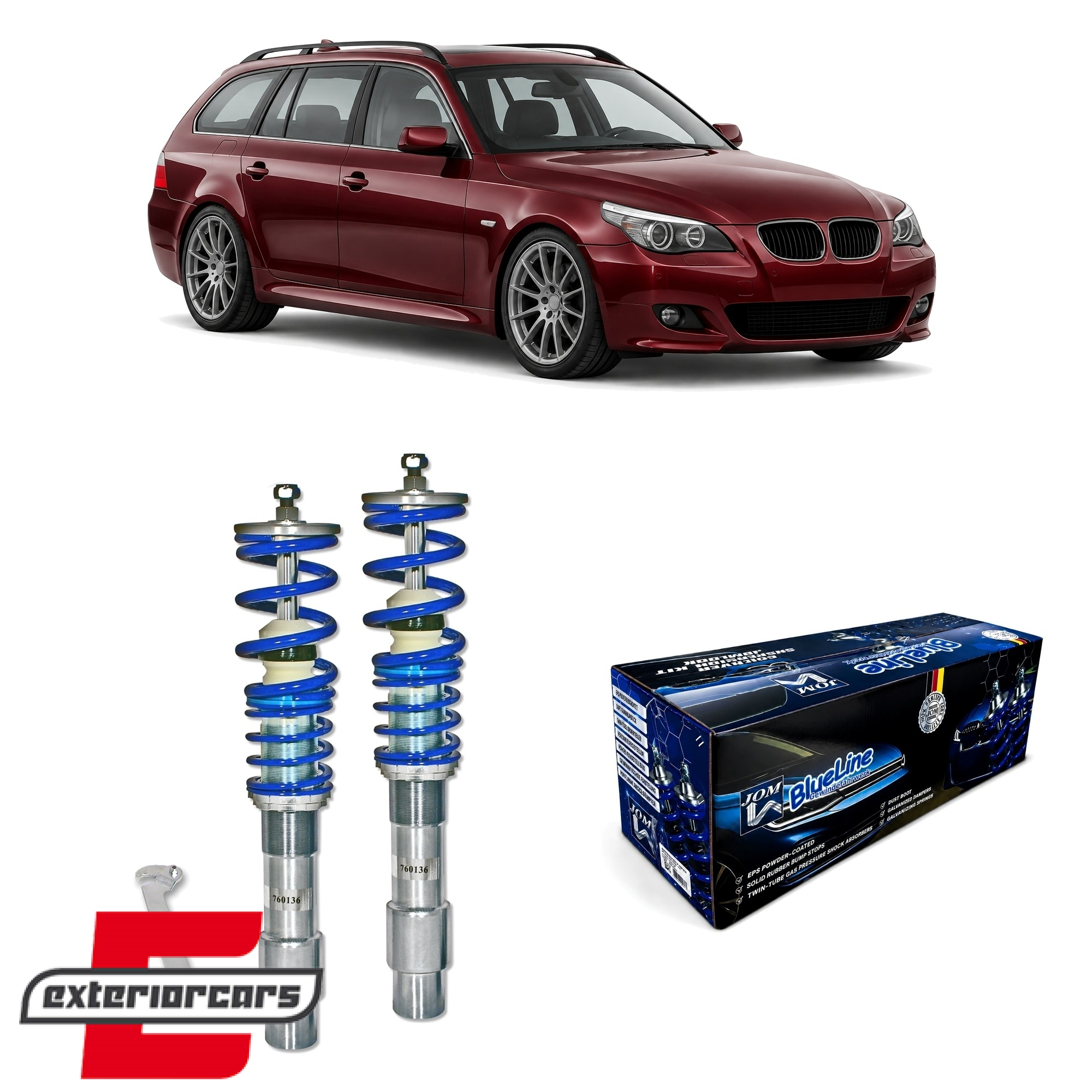 Gewinde JOM BlueLine / BMW serije 5 E61 Karavan (2004-2010)