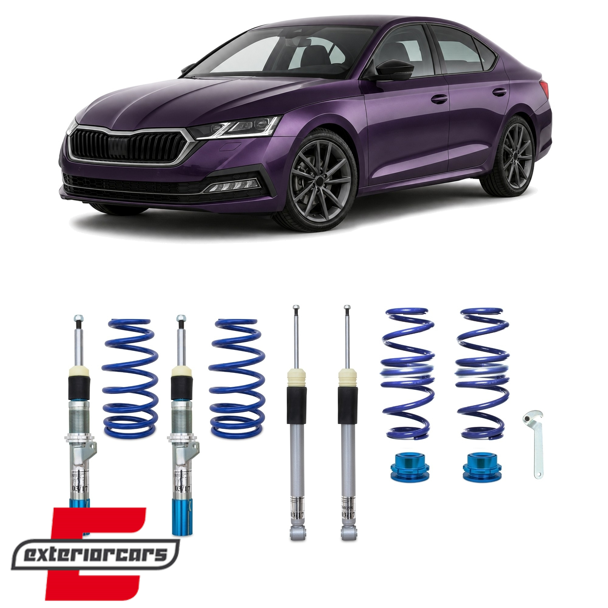 Gewinde JOM BlueLine / Škoda Octavia 4 NX (2020-) - Slika 3