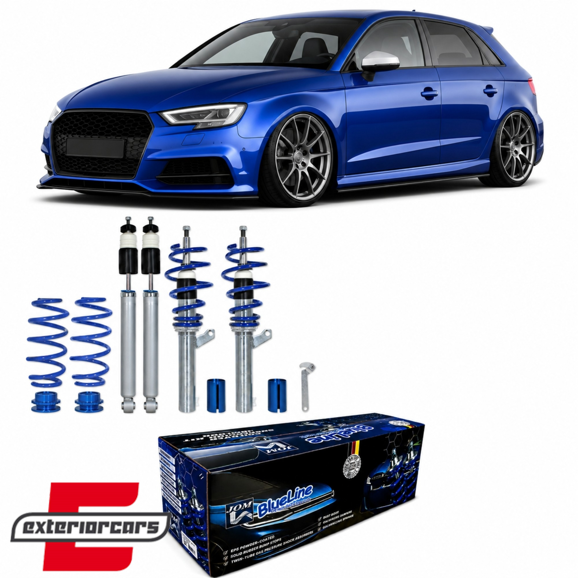 Gewinde JOM BlueLine / Audi A3 8V S3 RS3 (2012-2020)