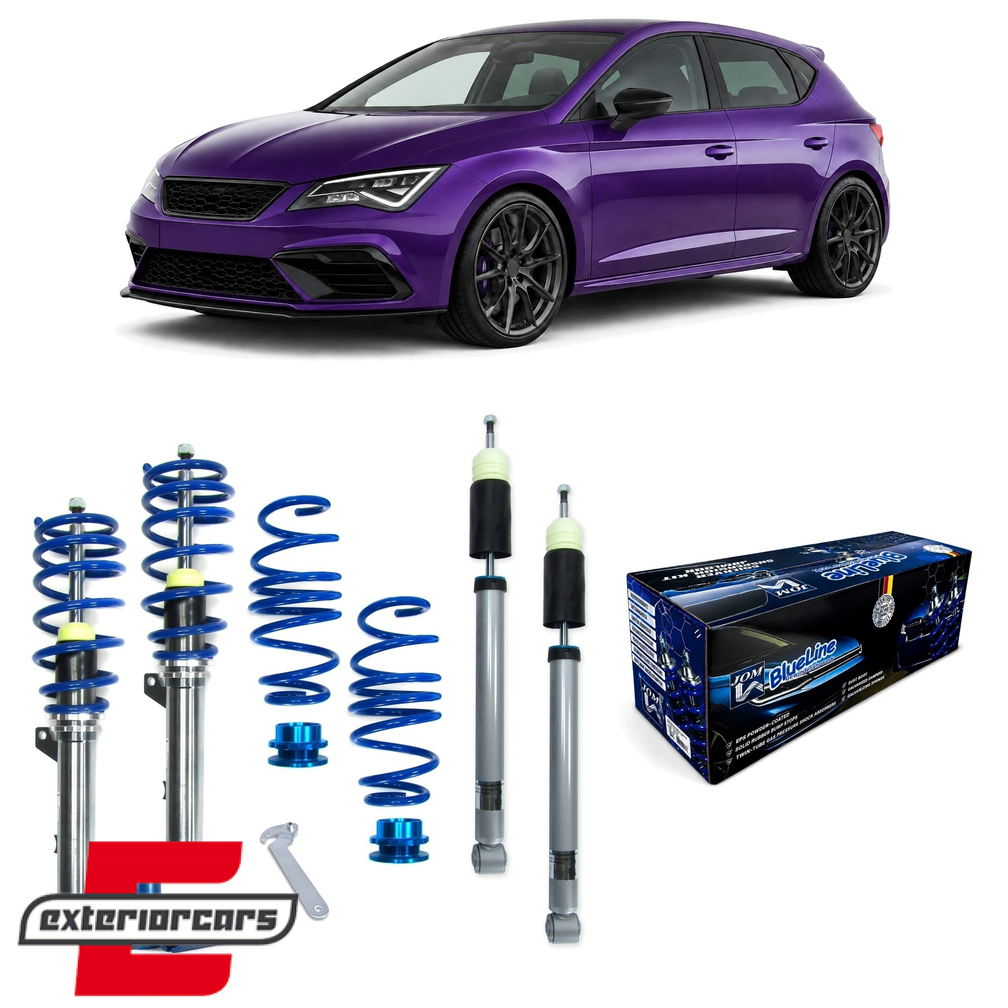 Gewinde JOM BlueLine / Seat Leon 5F Cupra (2012-2020)