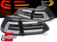 Full LED stražnja svjetla SEQ žmigavci (crna) / VW Golf 7 (2013-2017) karavan