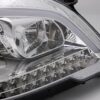 Prednja svjetla TubeLight LED Dinamički Sekvencijalni žmigavci (chrome) / Mercedes ML-klasa W164 Facelift (2009-2011) - Slika 3