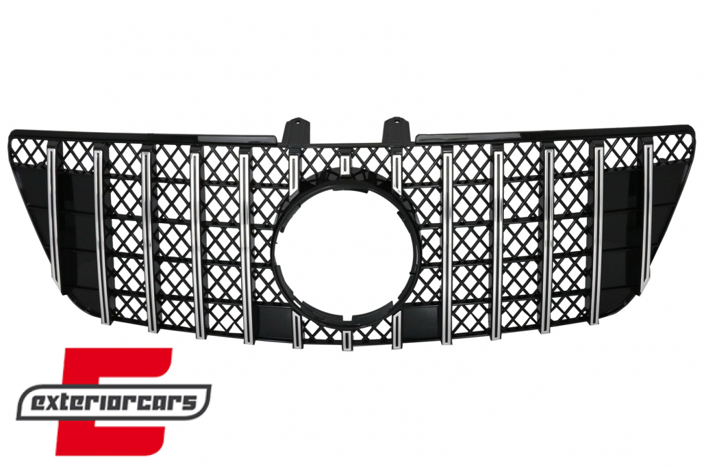 Prednja maska GT-R Panamericana dizajn (chrome) / Mercedes ML W164 Facelift (07.2008-2011)