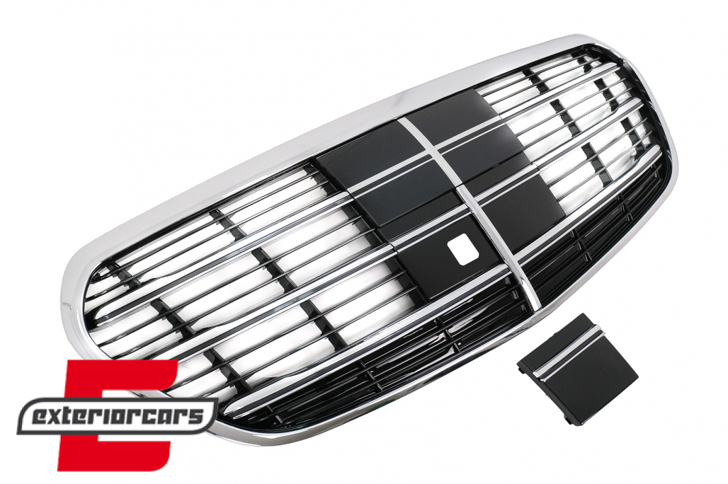 Prednja maska S65 AMG dizajn (chrome) / Mercedes S-klasa W223 (2020-) - Slika 2