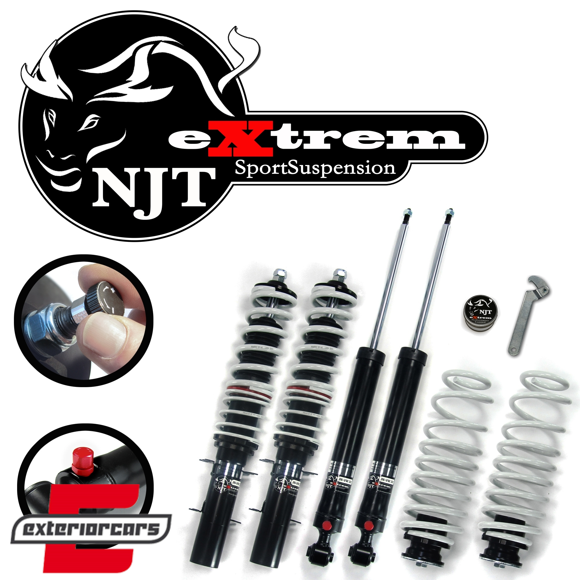 Gewinde JOM eXtrem / VW Golf 4 + Bora (1997-2006)