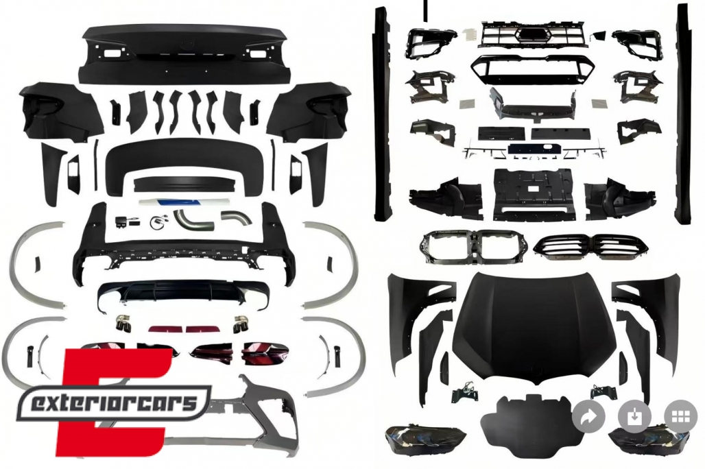 Bodykit za pretvorbu u X5M F95 2023 dizajn / BMW X5 E70 (2007-2013) - Slika 77