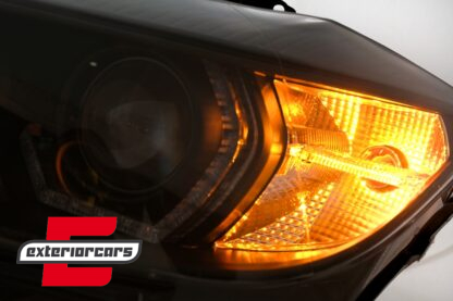 Prednja svjetla Angel Eyes LED DRL (crna) / BMW serije 3 F30 F31 limuzina karavan (10.2011-05.2015) - Slika 11