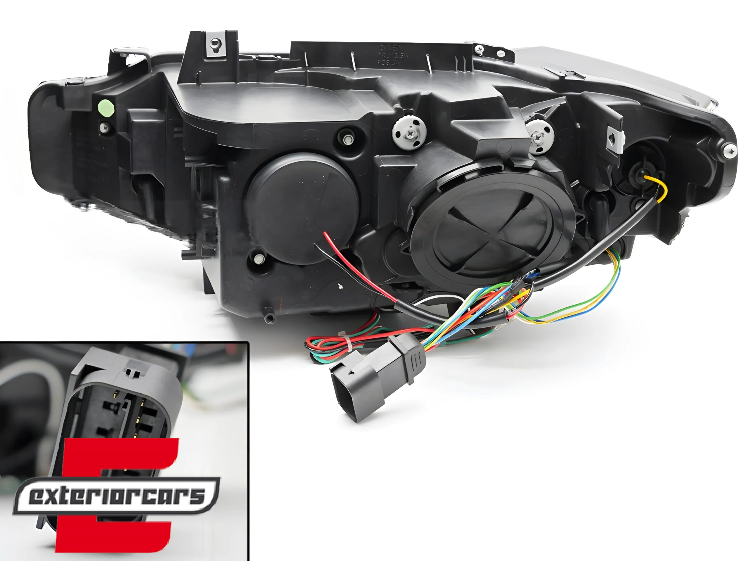 Prednja svjetla Angel Eyes LED DRL (chrome) / BMW serije 3 F30 F31 limuzina karavan (10.2011-05.2015) - Slika 4