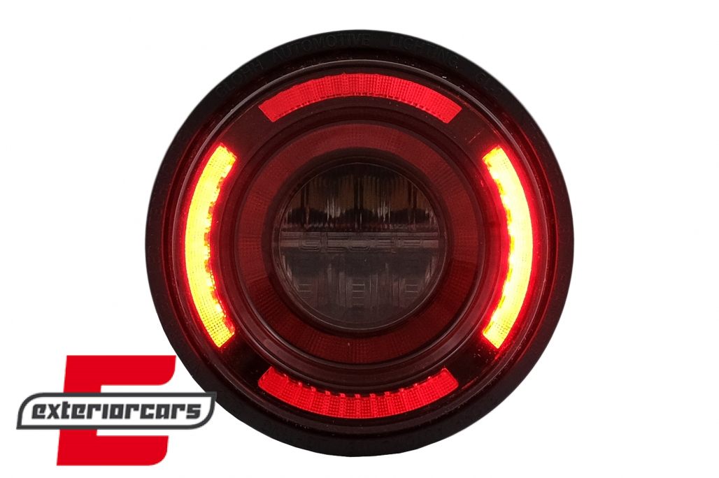 Glohh GL-2 full LED stražnja svjetla SEQ žmigavci (crvena) / Land Rover Defender L316 (1990-2016) - Slika 10