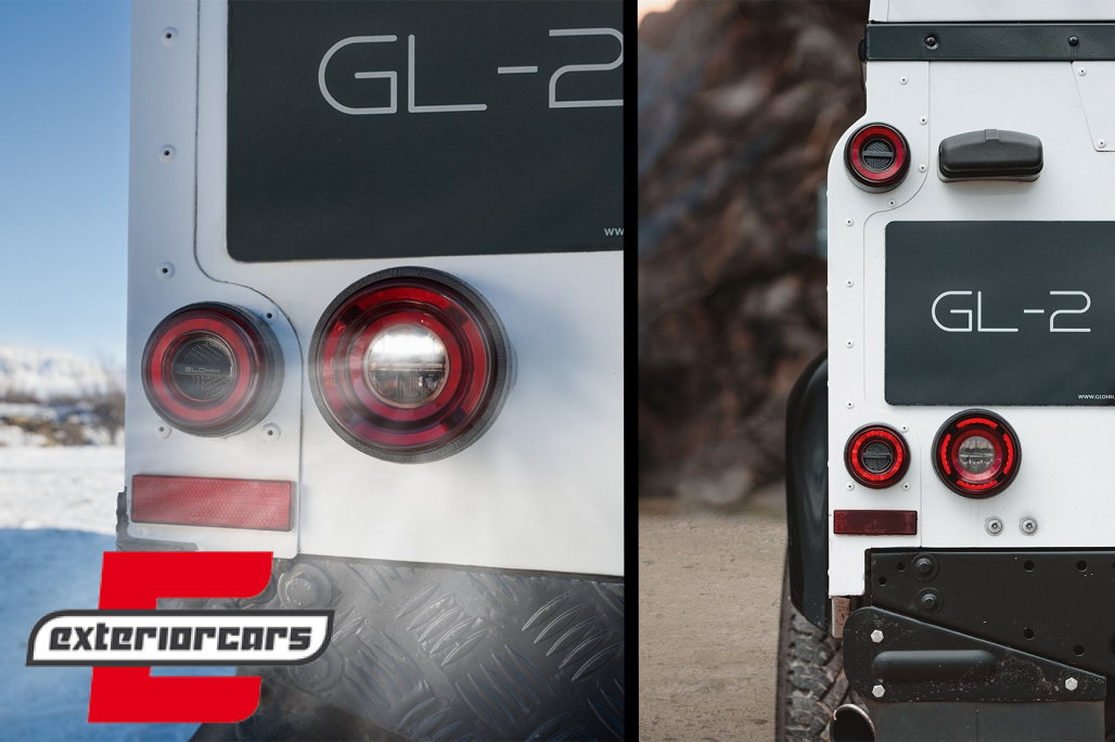 Glohh GL-2 full LED stražnja svjetla SEQ žmigavci (crvena) / Land Rover Defender L316 (1990-2016) - Slika 26