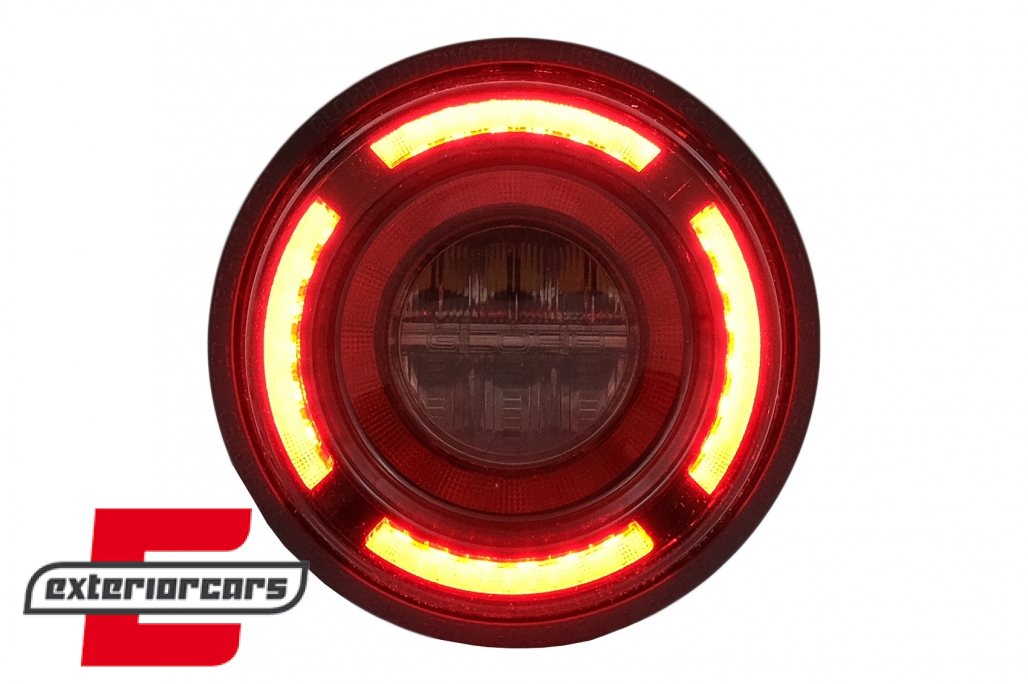 Glohh GL-2 full LED stražnja svjetla SEQ žmigavci (crvena) / Land Rover Defender L316 (1990-2016) - Slika 7