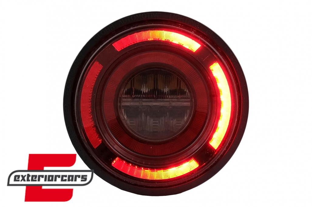 Glohh GL-2 full LED stražnja svjetla SEQ žmigavci (crvena) / Land Rover Defender L316 (1990-2016) - Slika 8