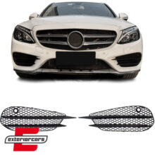 Bočne mrežice prednjeg branika AMG line / Mercedes C-klasa W205 S205 A205 C205 (2014-03.2018) Limuzina T-Model Coupe Cabrio