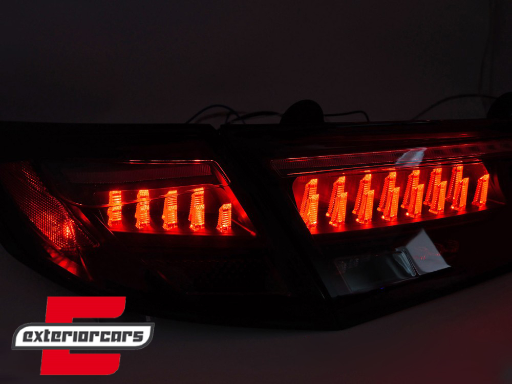 Full LED stražnja svjetla SEQ žmigavci (crvena/smoke) / Honda Civic XI (2021-) - Slika 3