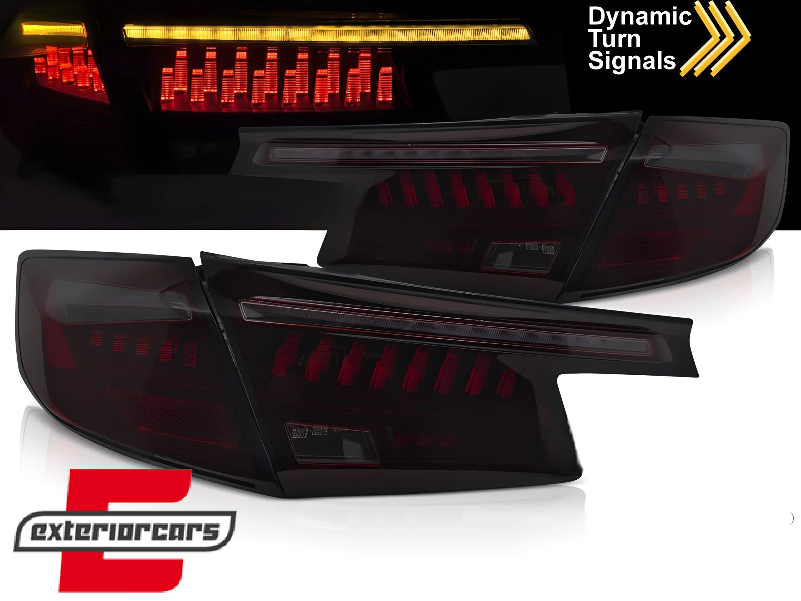 Full LED stražnja svjetla SEQ žmigavci (crna/crvena/smoke) / Honda Civic XI (2021-)
