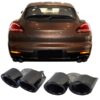 Nastavci auspuha Turbo optik (piano crna) / Porsche Panamera 970.2 (08.2013-2016)