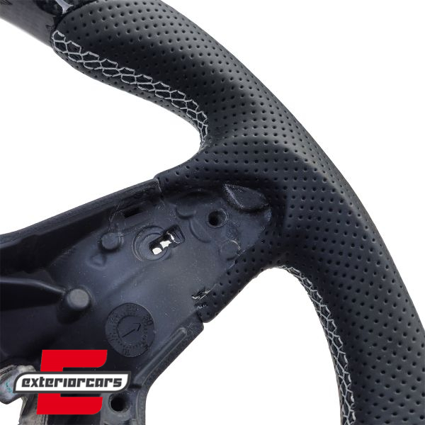 Sportski upravljač od pravog karbona i perforirane kože s ručicama za mjenjač / VW T6.1 (2020-) - Slika 4