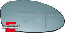 Staklo retrovizora (desna strana) / BMW serije 1 E81, E82, E87, E88 + serije 3 E90, E91, E92, E93 (09.2004-09.2009)