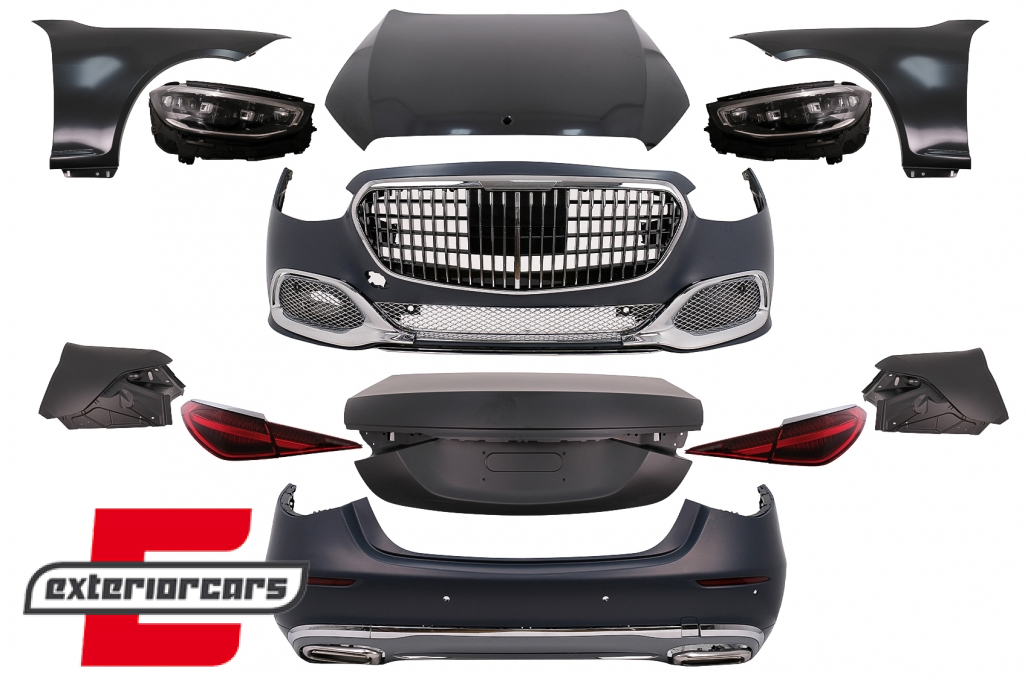 Bodykit za pretvorbu u W223 Maybach dizajn / Mercedes S-klasa W221 (2005-2013)