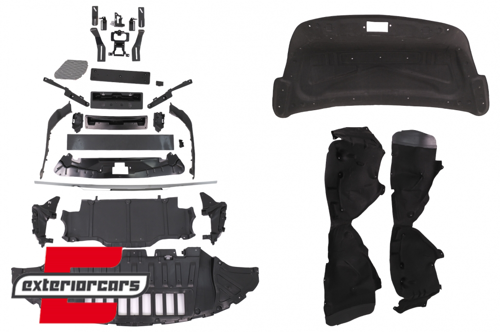 Bodykit za pretvorbu u W223 S63 AMG dizajn / Mercedes S-klasa W221 (2005-2013) - Slika 58