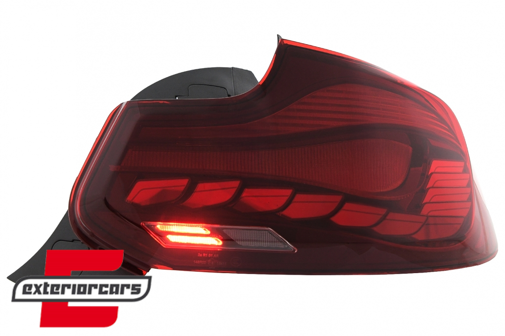 OLED Full LED stražnja svjetla SEQ žmigavci (crvena) / BMW serije 2 F22 F23 M2 F87 (2013-2021) - Slika 15