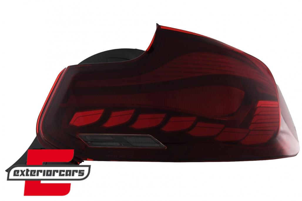OLED Full LED stražnja svjetla SEQ žmigavci (crvena) / BMW serije 2 F22 F23 M2 F87 (2013-2021) - Slika 19