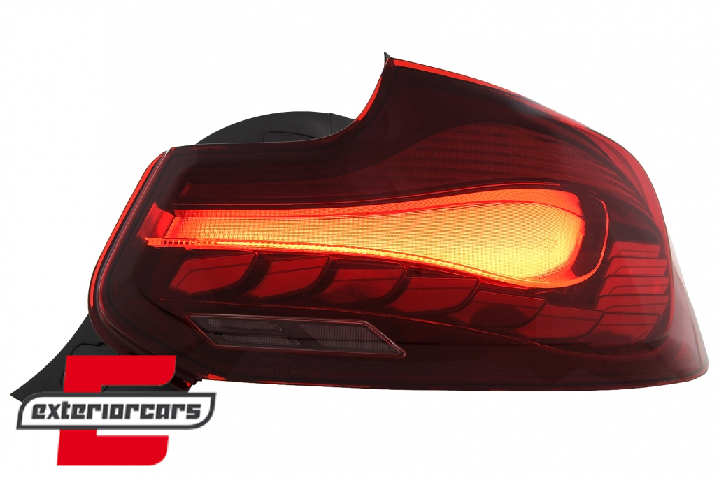 OLED Full LED stražnja svjetla SEQ žmigavci (crvena) / BMW serije 2 F22 F23 M2 F87 (2013-2021) - Slika 9