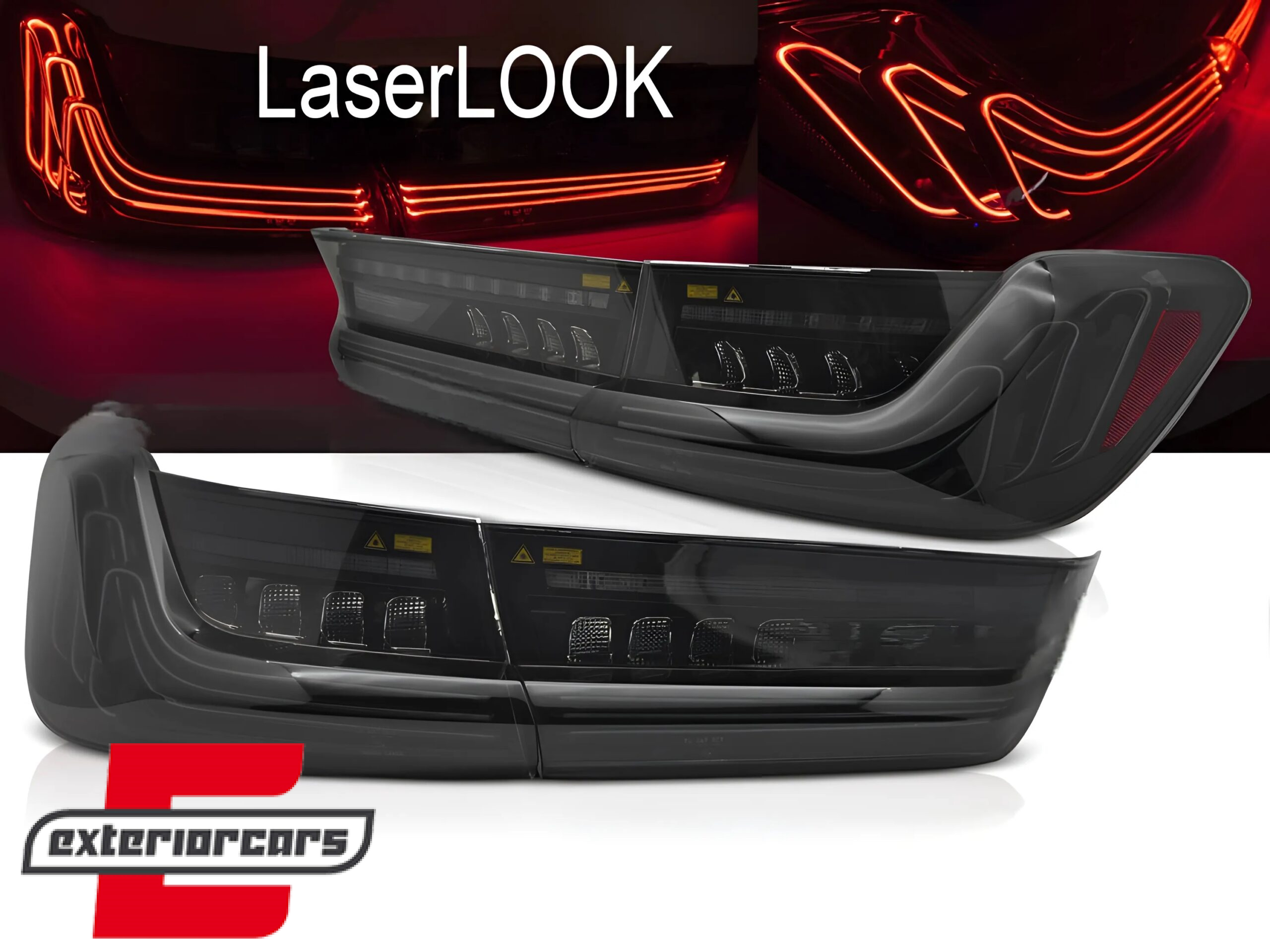 Full LED stražnja svjetla LASER look (smoke) / BMW serije 3 G20 limuzina (2018-2022)