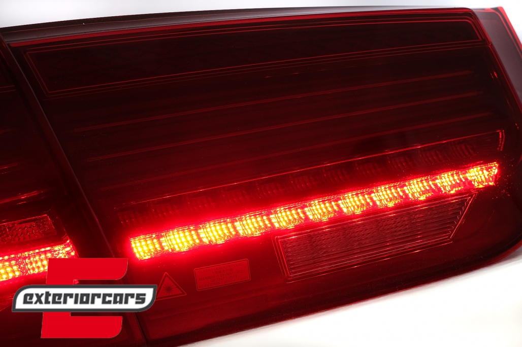 Full LED stražnja svjetla SEQ žmigavci LASER look (crvena) / BMW serije 3 F30 F35 F80 (2011-2019) - Slika 10