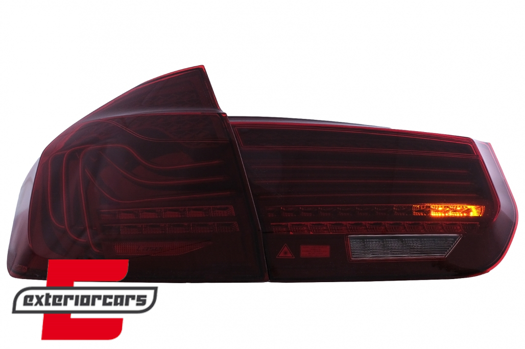 Full LED stražnja svjetla SEQ žmigavci LASER look (crvena) / BMW serije 3 F30 F35 F80 (2011-2019) - Slika 15