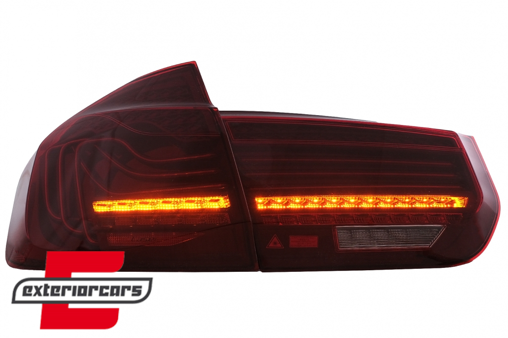 Full LED stražnja svjetla SEQ žmigavci LASER look (crvena) / BMW serije 3 F30 F35 F80 (2011-2019) - Slika 16