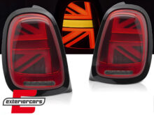 Full LED stražnja svjetla JCW dizajn (crvena) / MINI ONE F55 F56 F57 3V 5V Cabrio (2014-2018)
