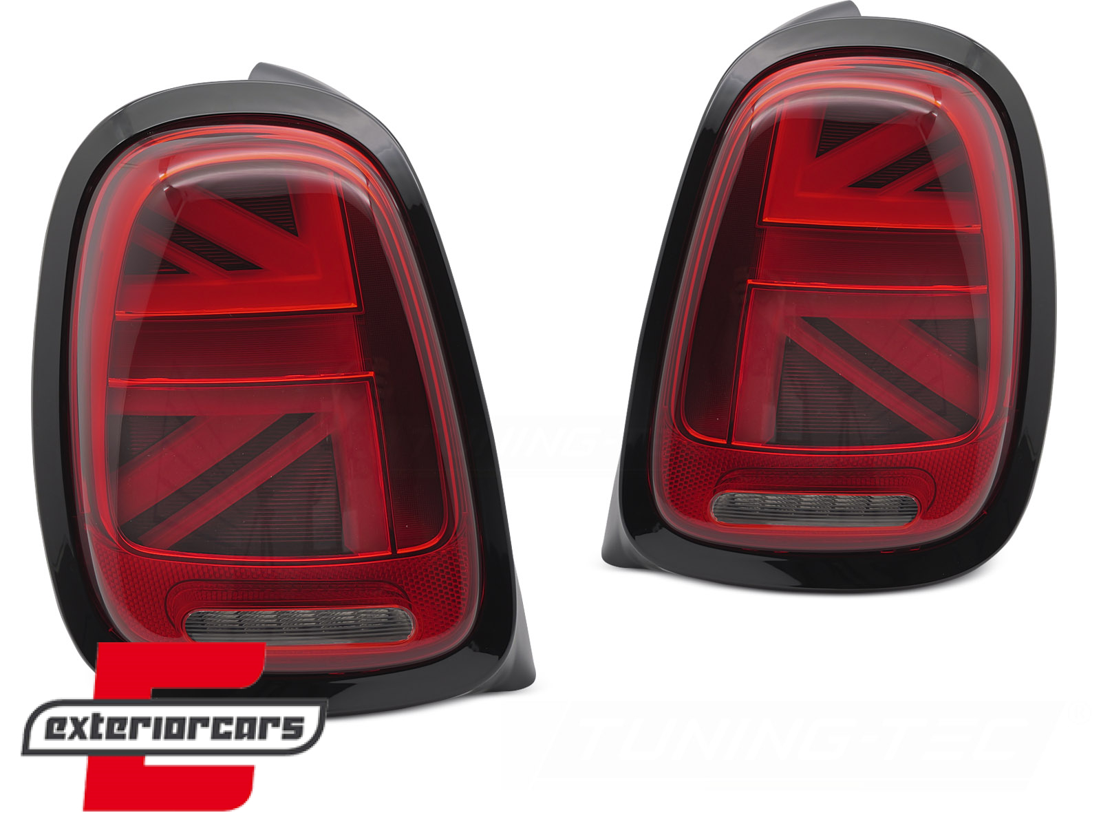Full LED stražnja svjetla JCW dizajn (crvena) / MINI ONE F55 F56 F57 3V 5V Cabrio (2014-2018) - Slika 2
