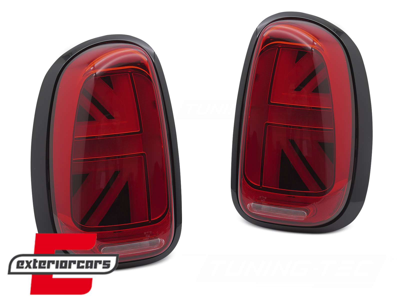 Full LED stražnja svjetla SEQ žmigavci JCW dizajn (crvena) / MINI COOPER R60 COUNTRYMAN (2010-2016) - Slika 2