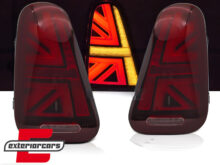 Full LED stražnja svjetla JCW dizajn (crvena) / MINI COOPER R50 R52 R53 (2001-2008)