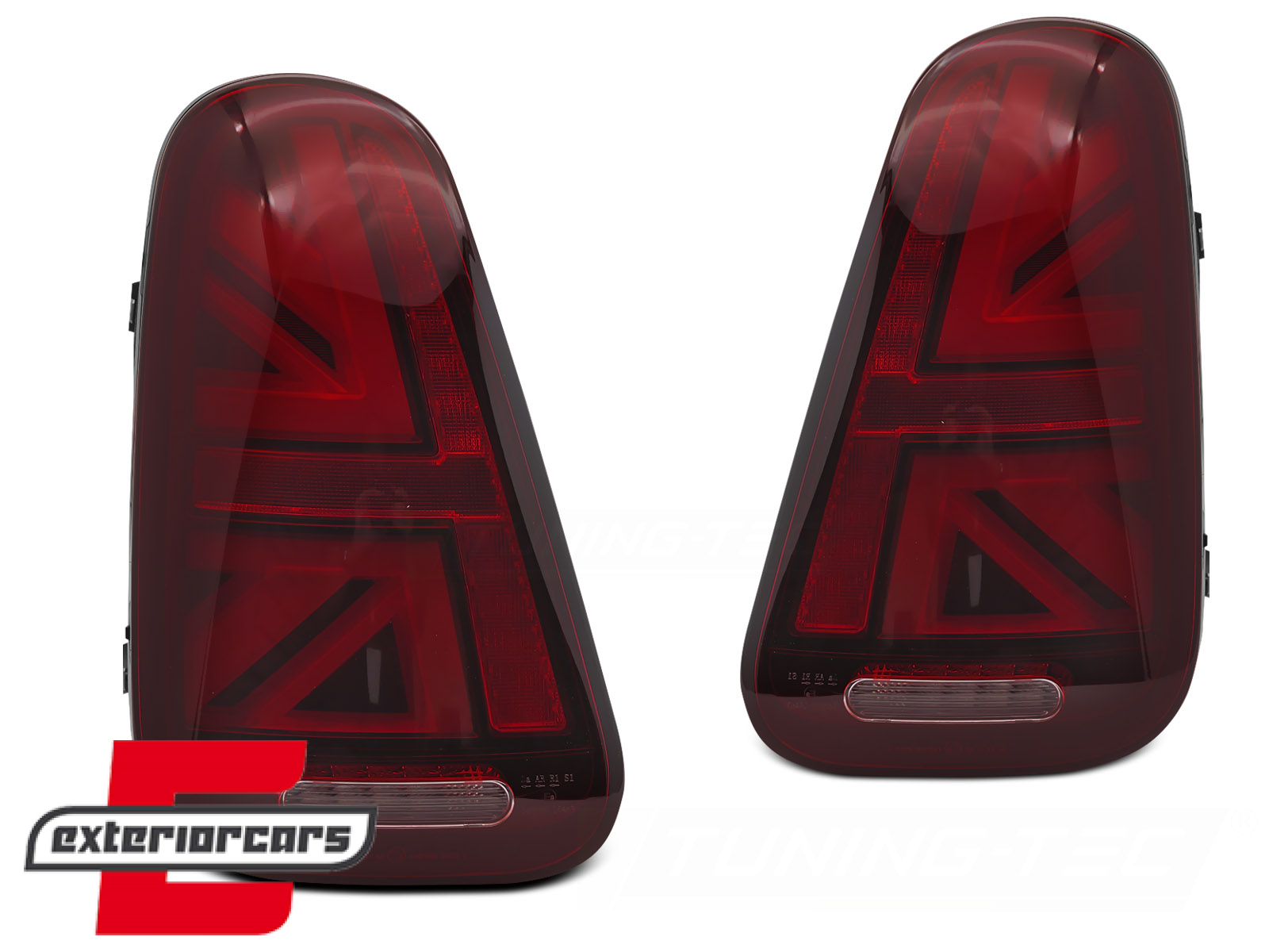 Full LED stražnja svjetla JCW dizajn (crvena) / MINI COOPER R50 R52 R53 (2001-2008) - Slika 2