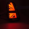 Full LED stražnja svjetla JCW dizajn (crvena) / MINI COOPER R50 R52 R53 (2001-2008) - Slika 3