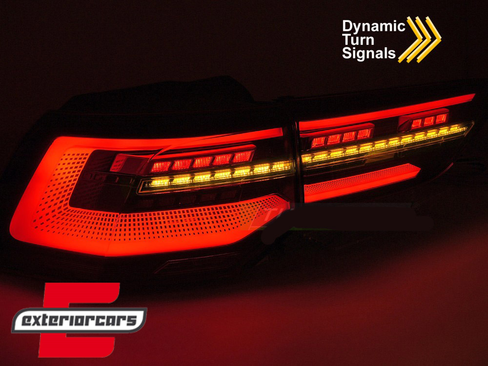 Full LED stražnja svjetla SEQ žmigavci (smoke) / VW Golf VIII Hatchback Mk8 MQB (2020-2024) - Slika 4