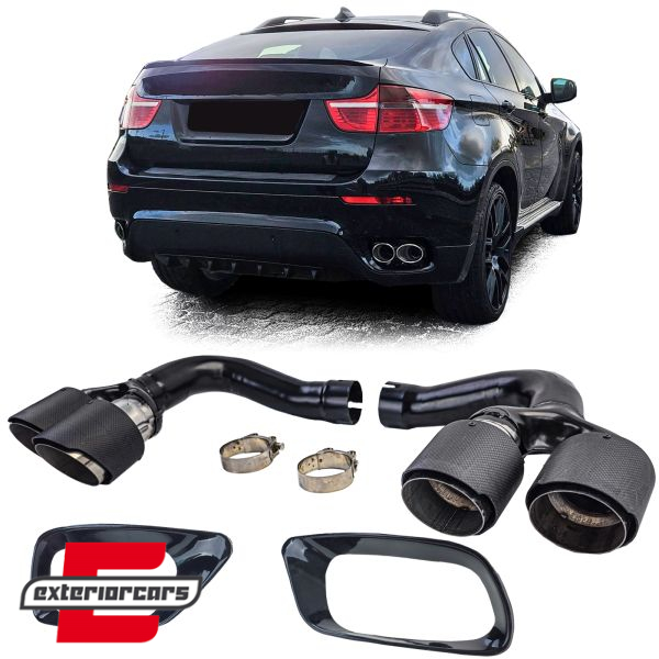 Nastavci auspuha Sport dizajn (pravi karbon) / BMW X6 E71 (2008-2014) - Slika 6