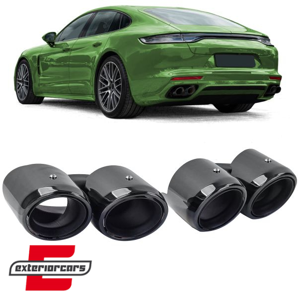 Nastavci auspuha GTS Sport optik (piano crna) / Porsche Panamera 971 (2016-2023) - Slika 7