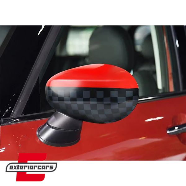 Poklopci poklopca retrovizora Performance dizajn (crvena/crna) / MINI III F54 F55 F56 F57 (2014-2020) - Slika 7
