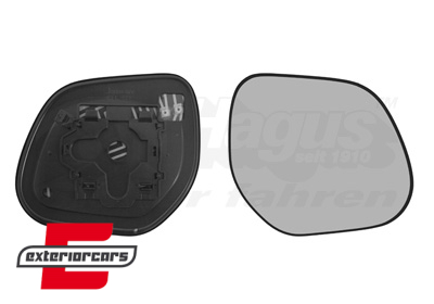 Staklo retrovizora (desna strana) / Mitsubishi ASX, Outlander II + Peugeot 4007 4008 (2006-2013)