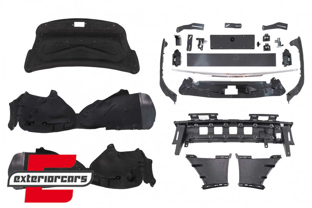 Bodykit za pretvorbu u W223 S450 dizajn / Mercedes S-klasa W221 (2005-2013) - Slika 60