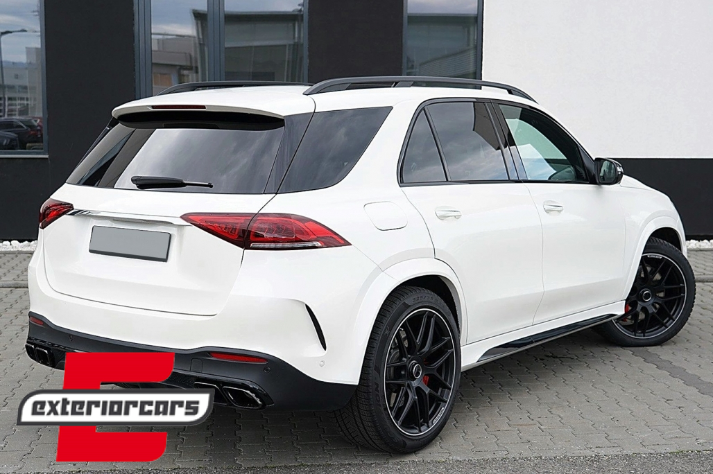 Difuzor zraka & nastavci auspuha GLE63 AMG Night paket / Mercedes GLE W167 SUV V167 Sport Line (2019-2023) - Slika 13