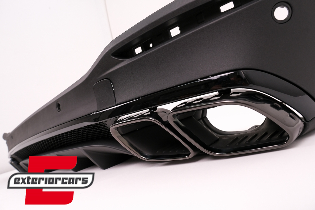 Difuzor zraka & nastavci auspuha GLE63 AMG Night paket / Mercedes GLE W167 SUV V167 Sport Line (2019-2023) - Slika 5