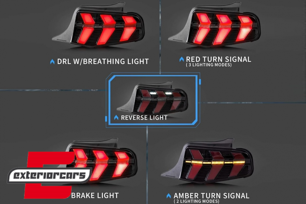 Full LED stražnja svjetla SEQ žmigavci (smoke) / Ford Mustang V (2010-2012) - Slika 13